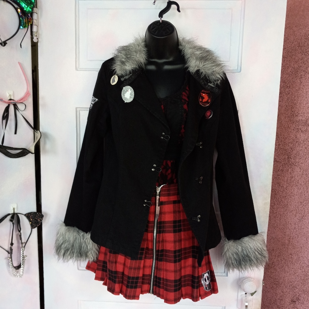 Fire & Ice- custom GoT themed RAGE ร Tripp NYC jacket- PRICE FIRM! - Picture 6 of 16